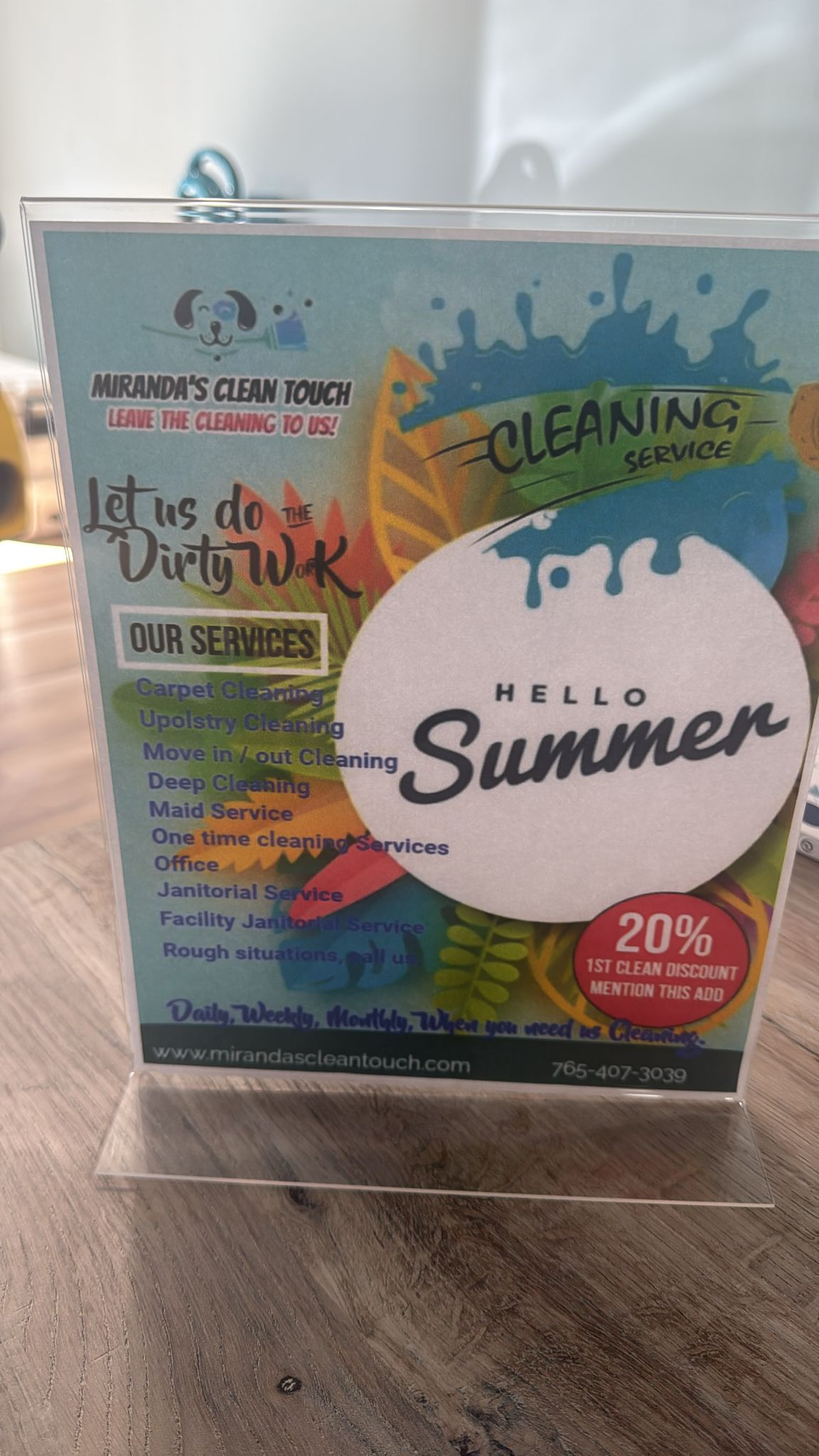 Miranda's Clean Touch Image